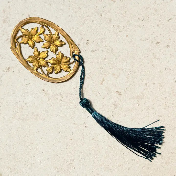 Nouveau Floral Bookmark