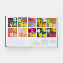 Load image into Gallery viewer, Open book displaying colorful floral patterns on a white background
