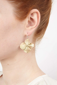 Hydrangea earrings