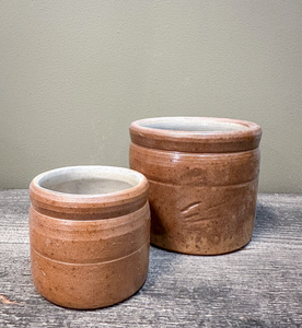 Poterie Renault Stoneware Jars