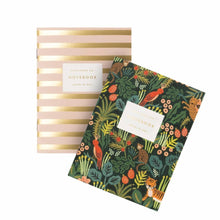 Load image into Gallery viewer, Jungle + Stripe Notebook Set

