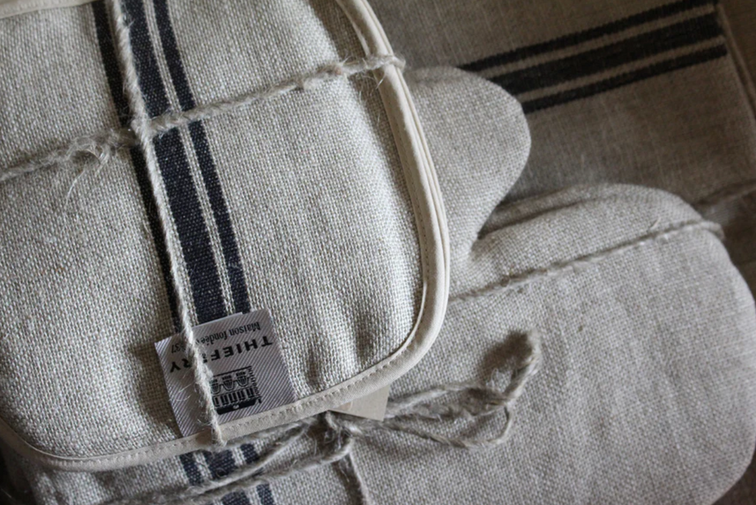 French Linen Pot Holder