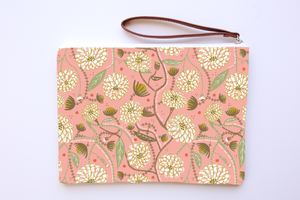 Pink Garden Pouch