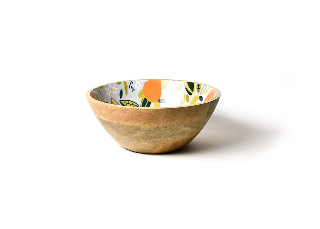 Citrus Mango Wood Bowl