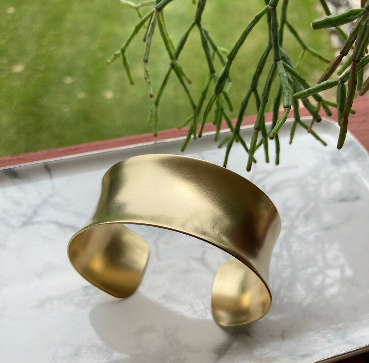 Brass cuff