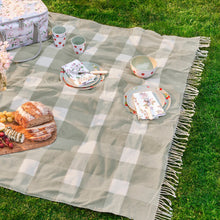 Load image into Gallery viewer, Gingham Picnic Blanket
