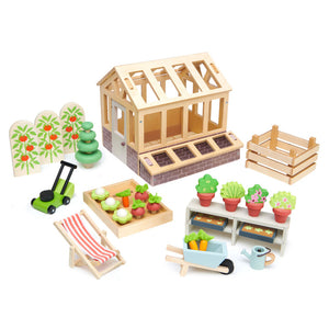 Greenhouse + Garden Playset