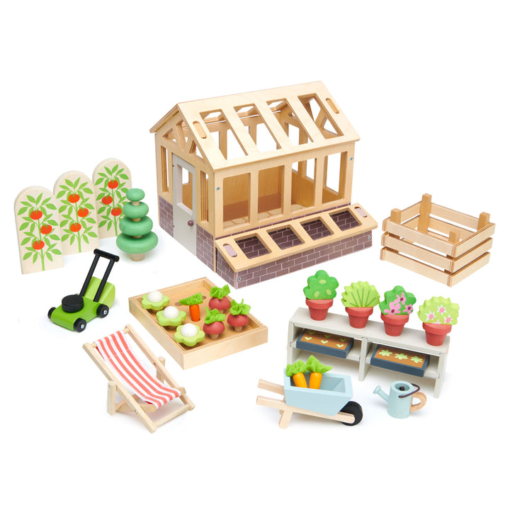 Greenhouse + Garden Playset