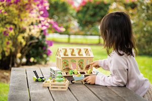 Greenhouse + Garden Playset