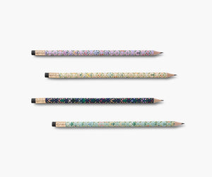 Floral pencil set