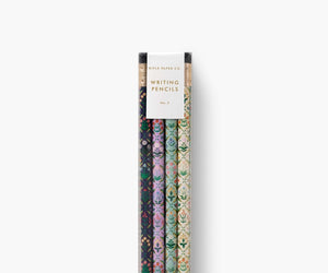 Floral pencil set