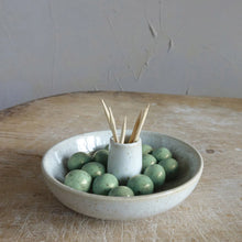 Load image into Gallery viewer, Stoneware snack dish
