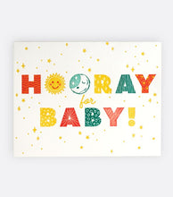 Load image into Gallery viewer, Hooray Baby card
