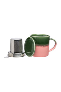 Mug w/ tea strainer