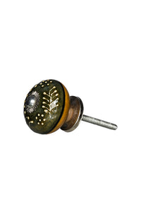 Round ceramic knob